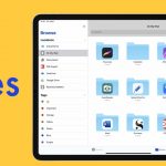 iPad Pro showing the Files App