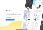 Landing page for signing up to Join the waiting list for the GoodNotes Community