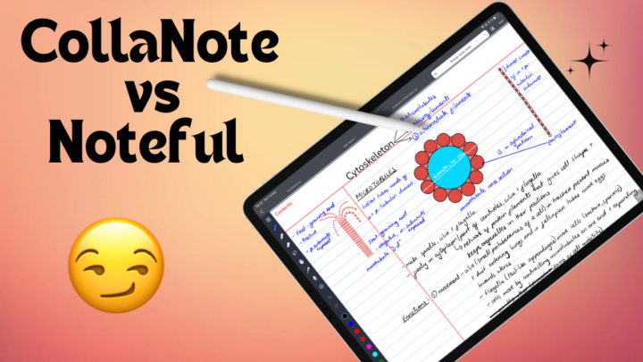 Image showing an iPad with Notes in Noteful