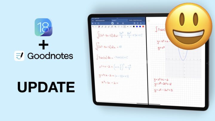 Goodnotes 6.5 Update: iPadOS 18 Integration