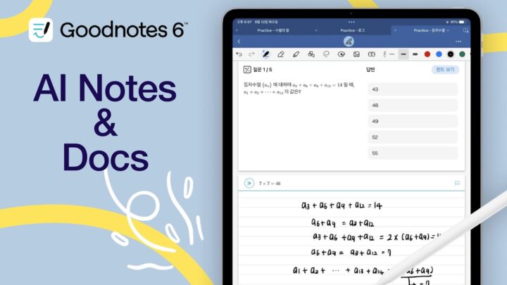 Goodnotes 6: AI notes and docs