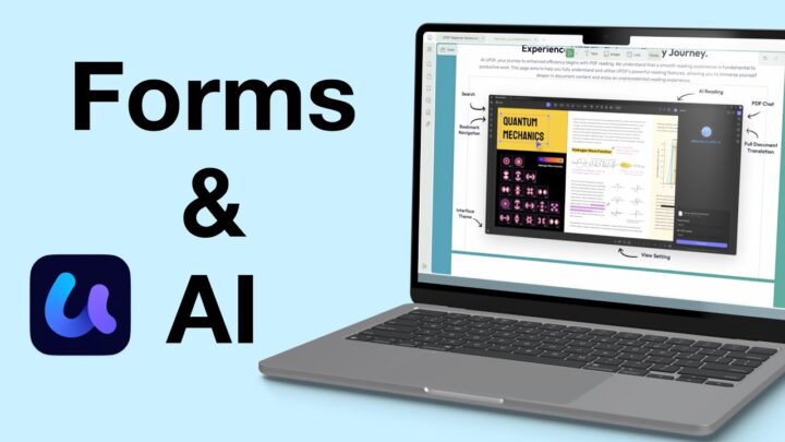 Creating Smarter PDF Forms & Using AI in UPDF (in macOS 26)